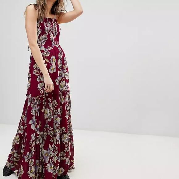 Free People Dresses & Skirts - NWT Free People Garden Party Small Red Floral Dress
